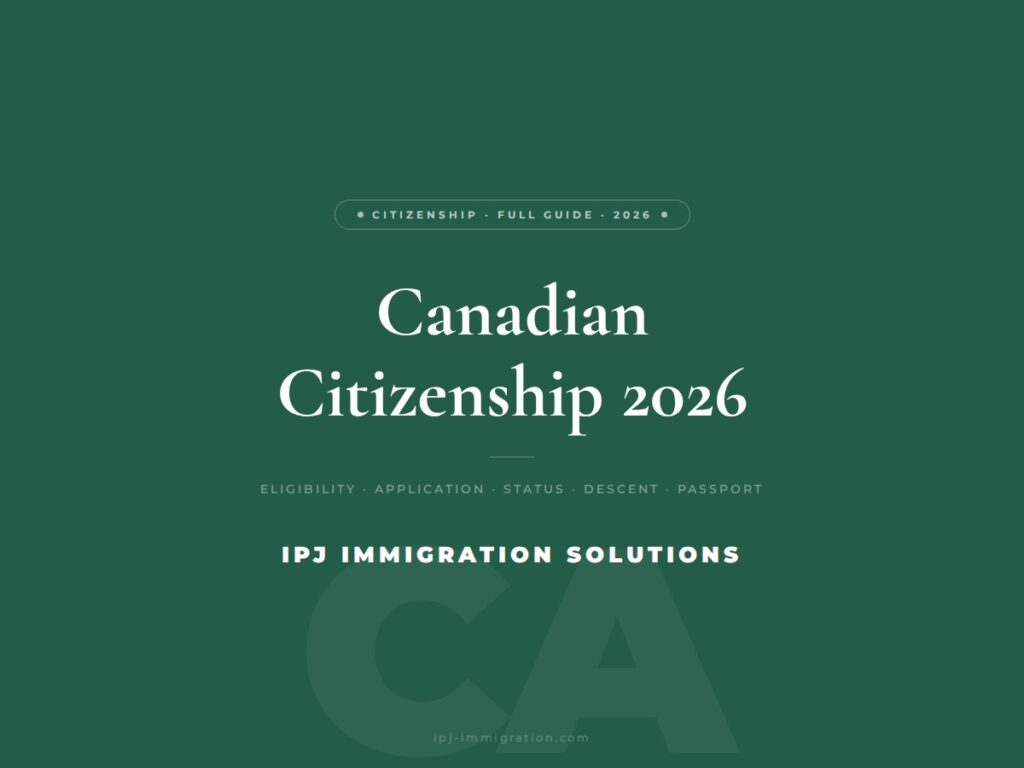 Canadian Citizenship 2026 full guide covering eligibility, application, status, citizenship by descent, and passport information.